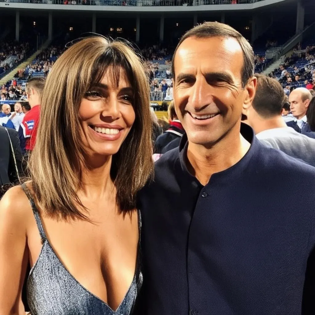 Ambra Angiolini và Massimiliano Allegri