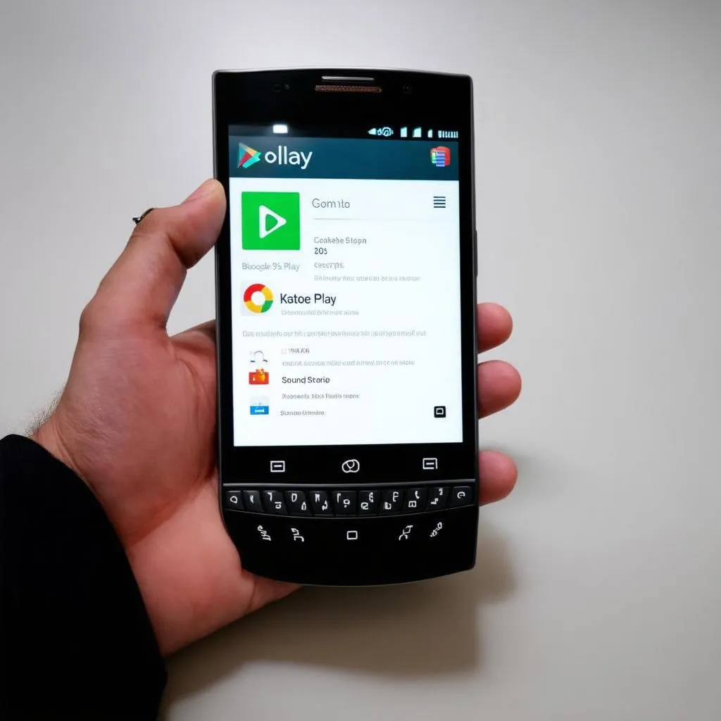 BlackBerry 10 với Google Play