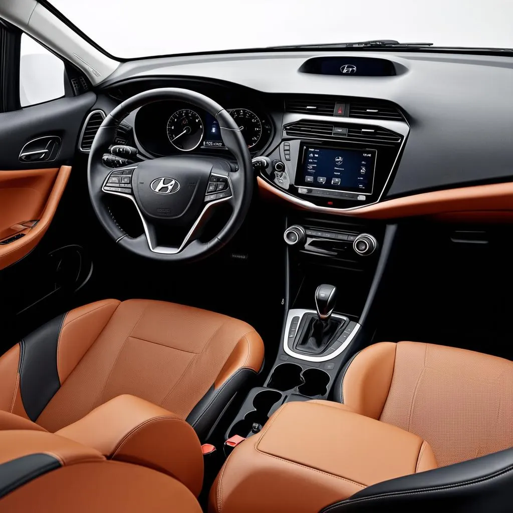 hyundai fiesta interior