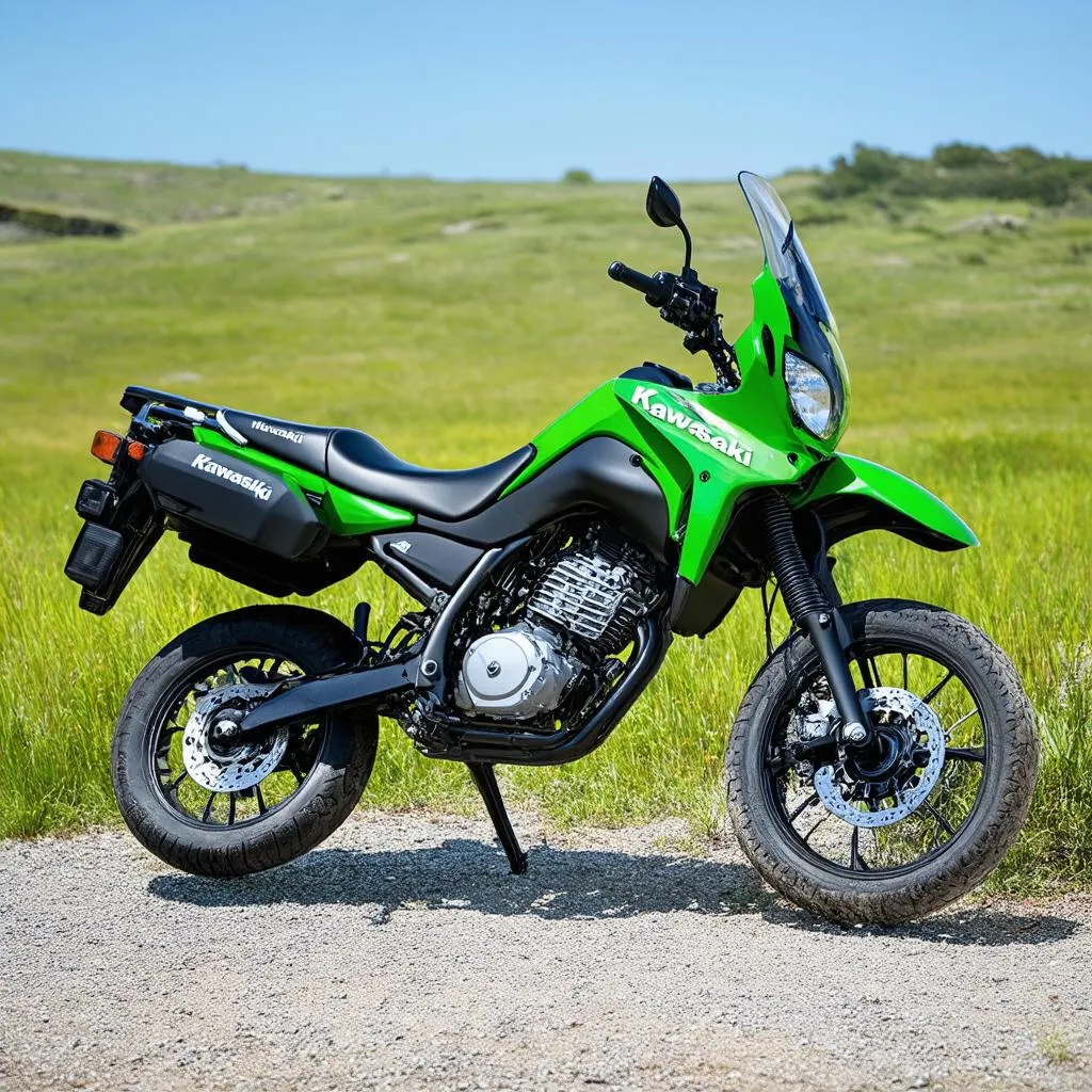 Kawasaki MTX 125 đi phượt