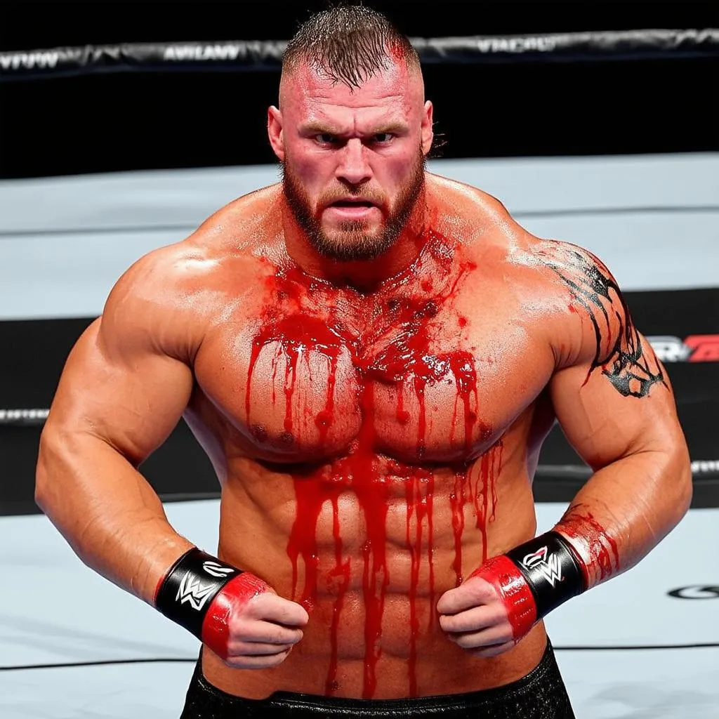 Máu thật trong WWE