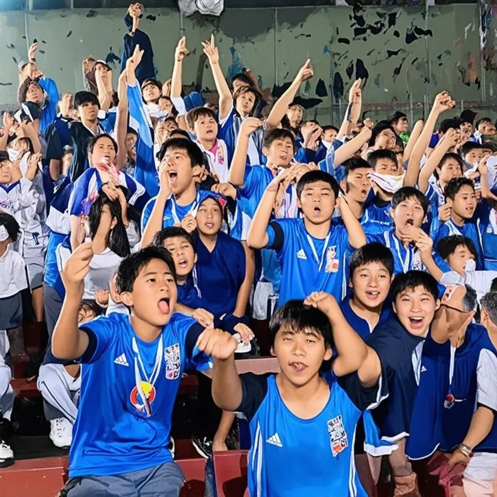 Người hâm mộ U15 Thanh Hóa 2019