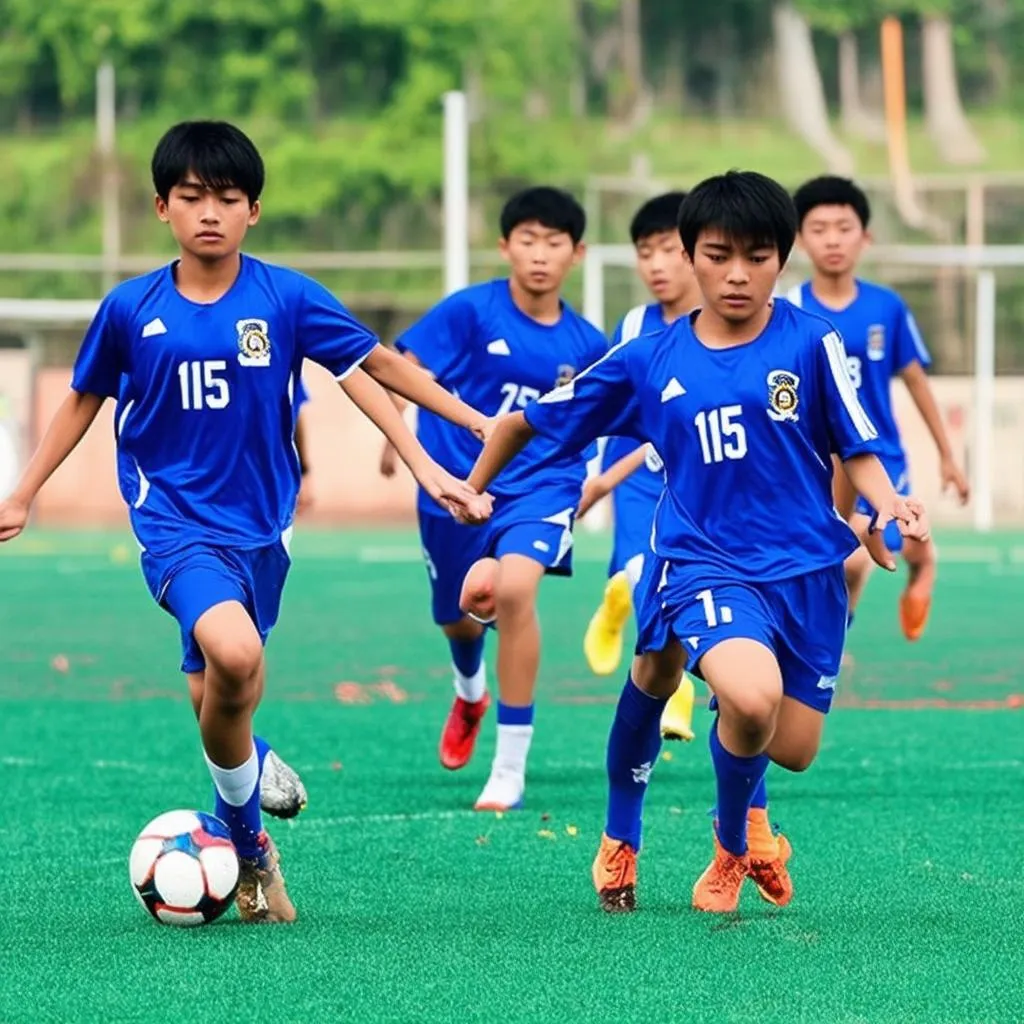 U15 Thanh Hóa 2019 thi đấu