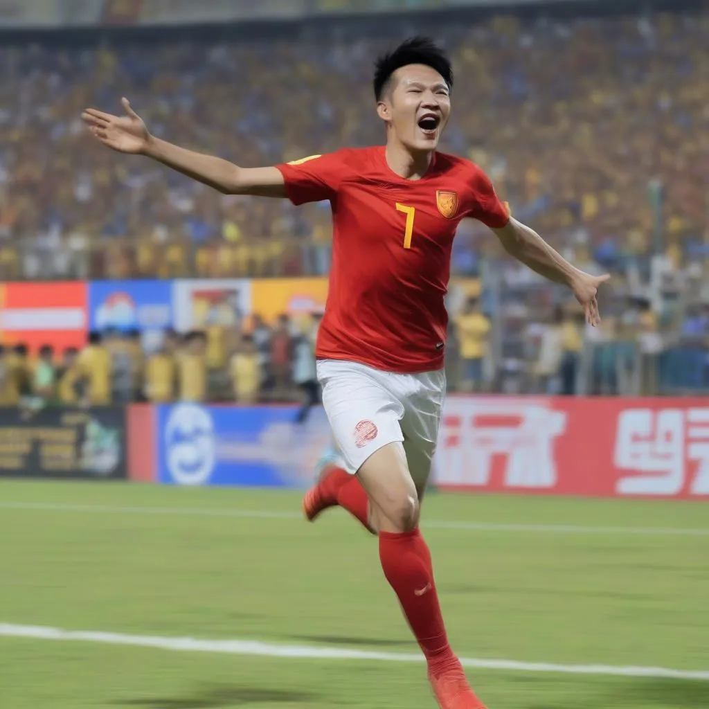 Pha ghi bàn tuyệt vời của Quang Hải tại AFF Cup 2018