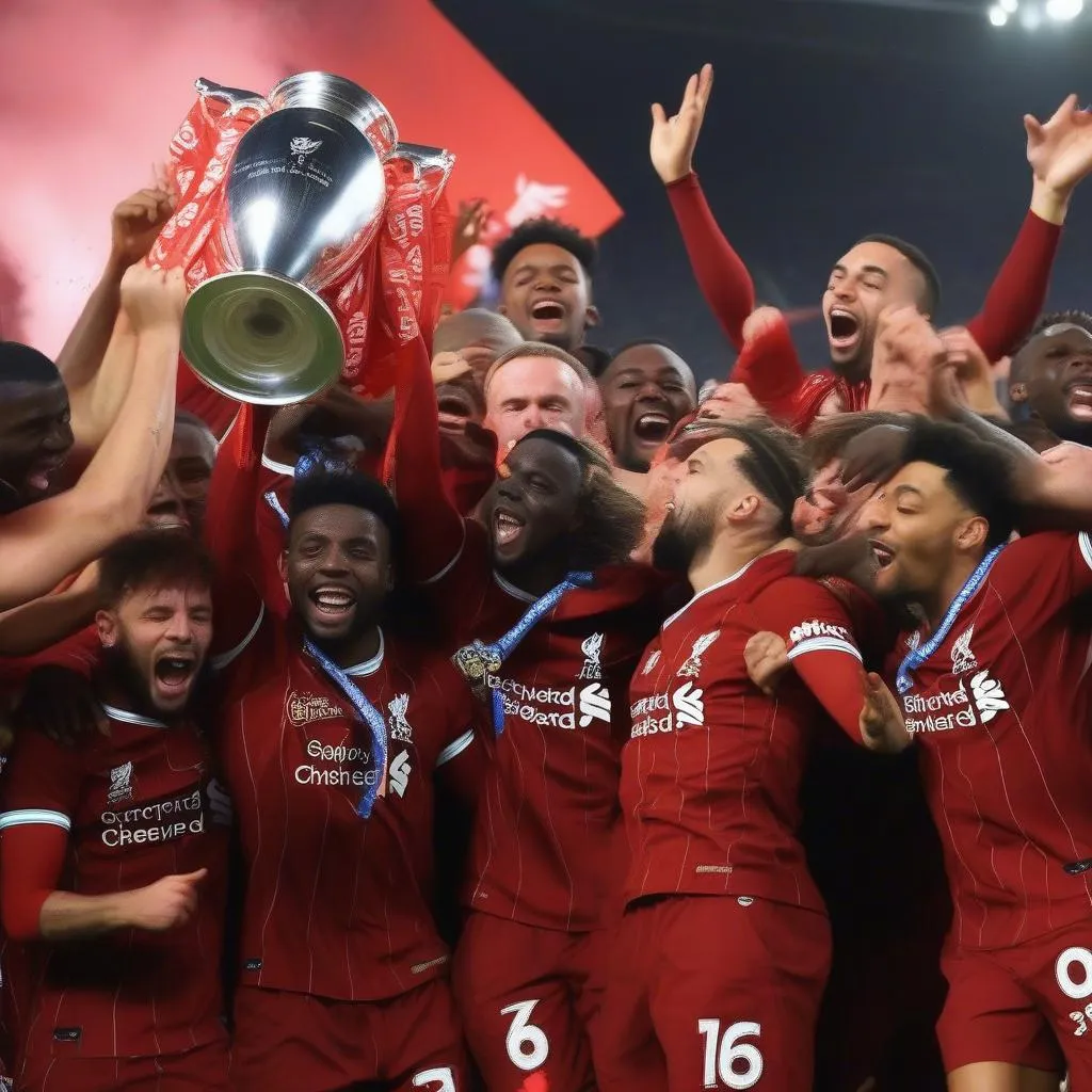 Những khoảnh khắc chiến thắng đầy cảm xúc của Liverpool năm 2019.