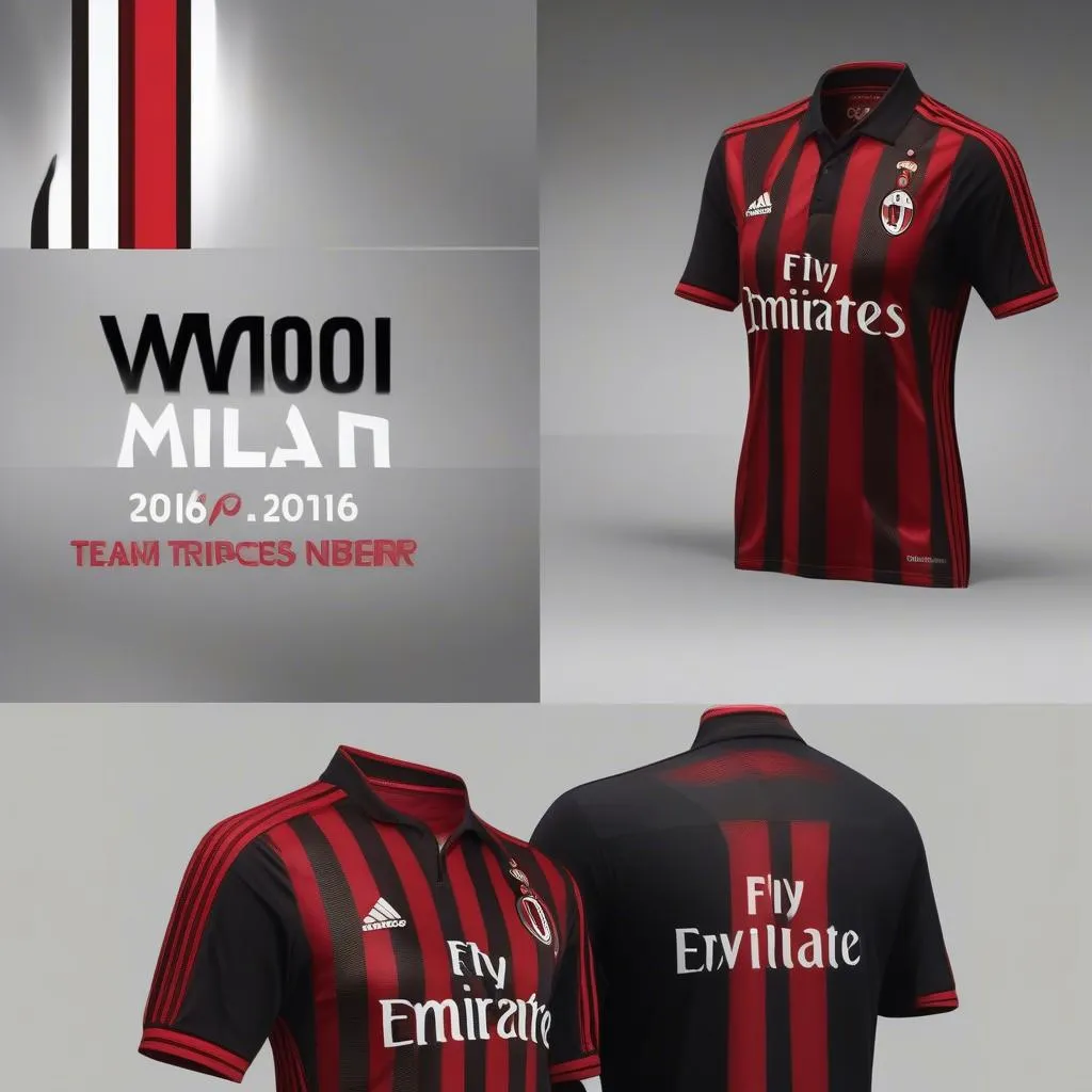 Áo AC Milan 2016-2017