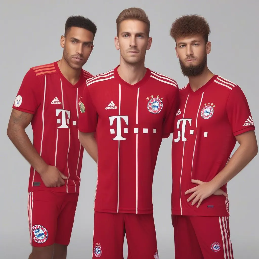 Áo Bayern Munich 2018: Thiết kế áo đấu sân nhà