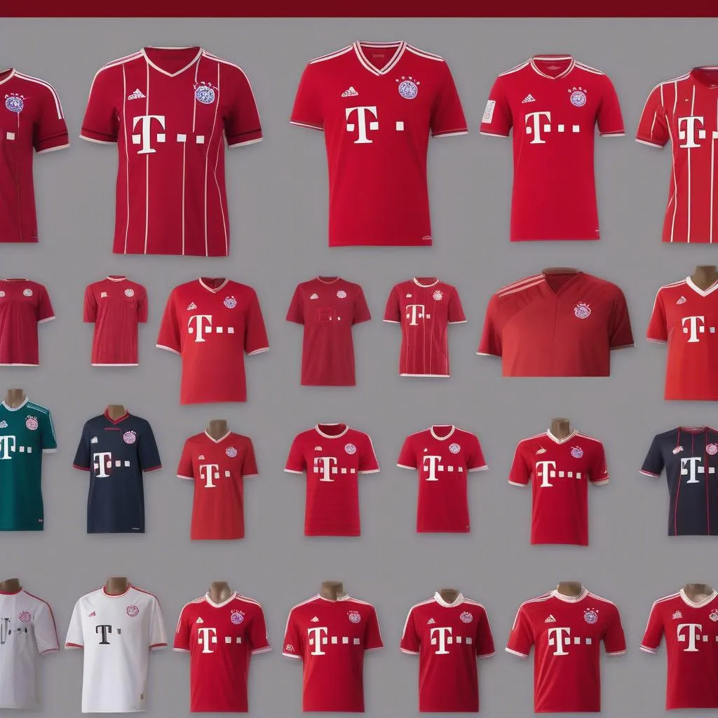 Áo Bayern Munich: Sự pha trộn giữa truyền thống và hiện đại