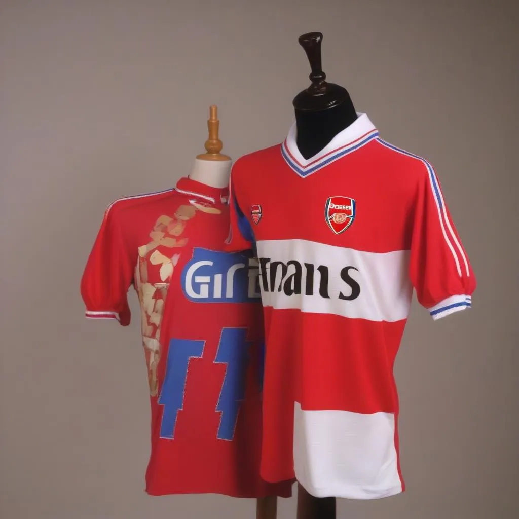 áo đấu arsenal 1989 1991