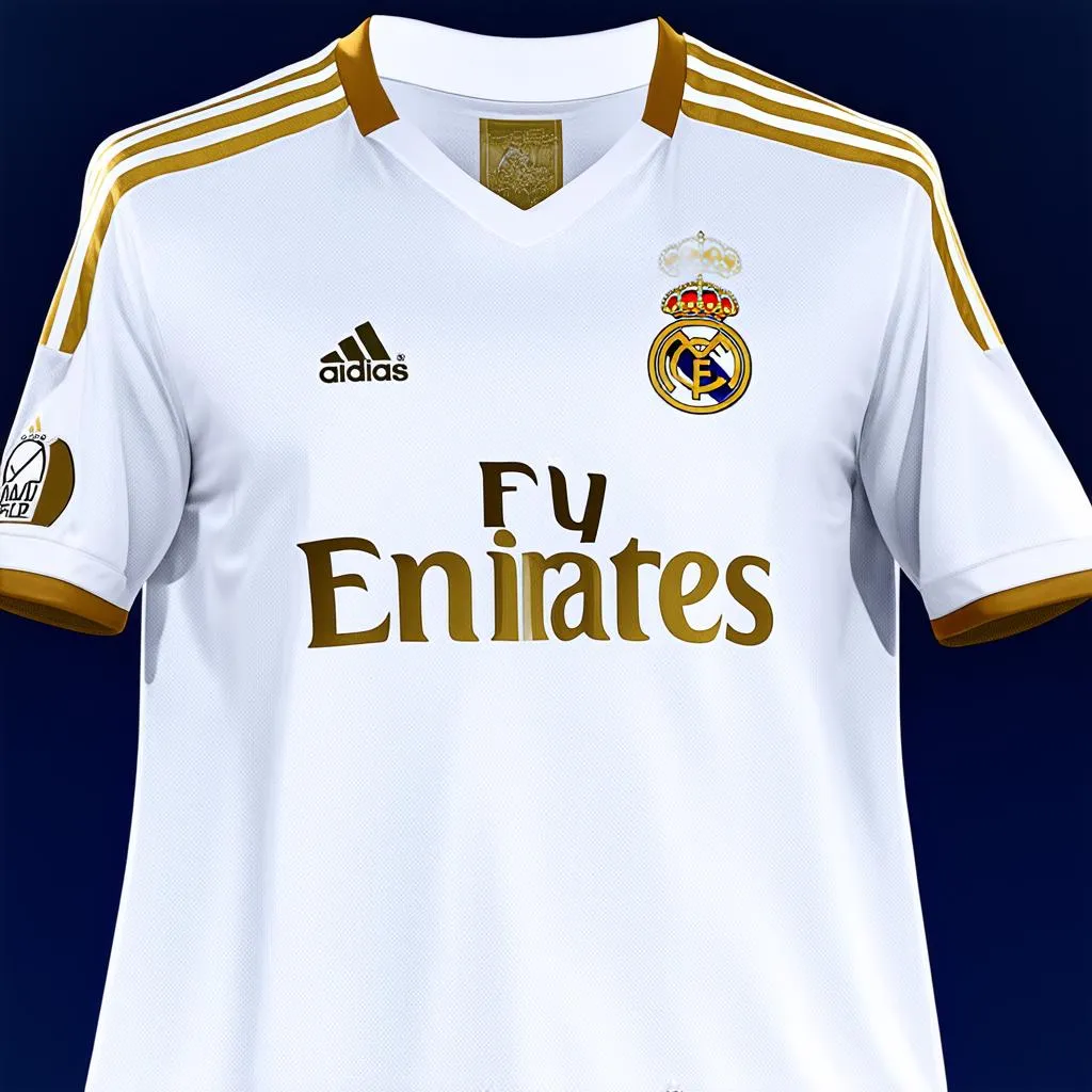 Real Madrid home jersey