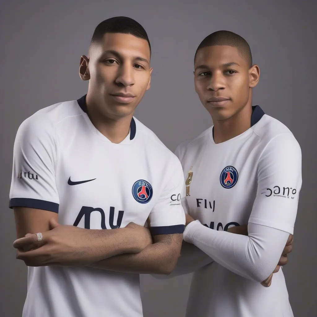 Áo PSG Mới Messi và Mbappe - Phong Cách Đẳng Cấp, Tự Tin Tỏa Sáng