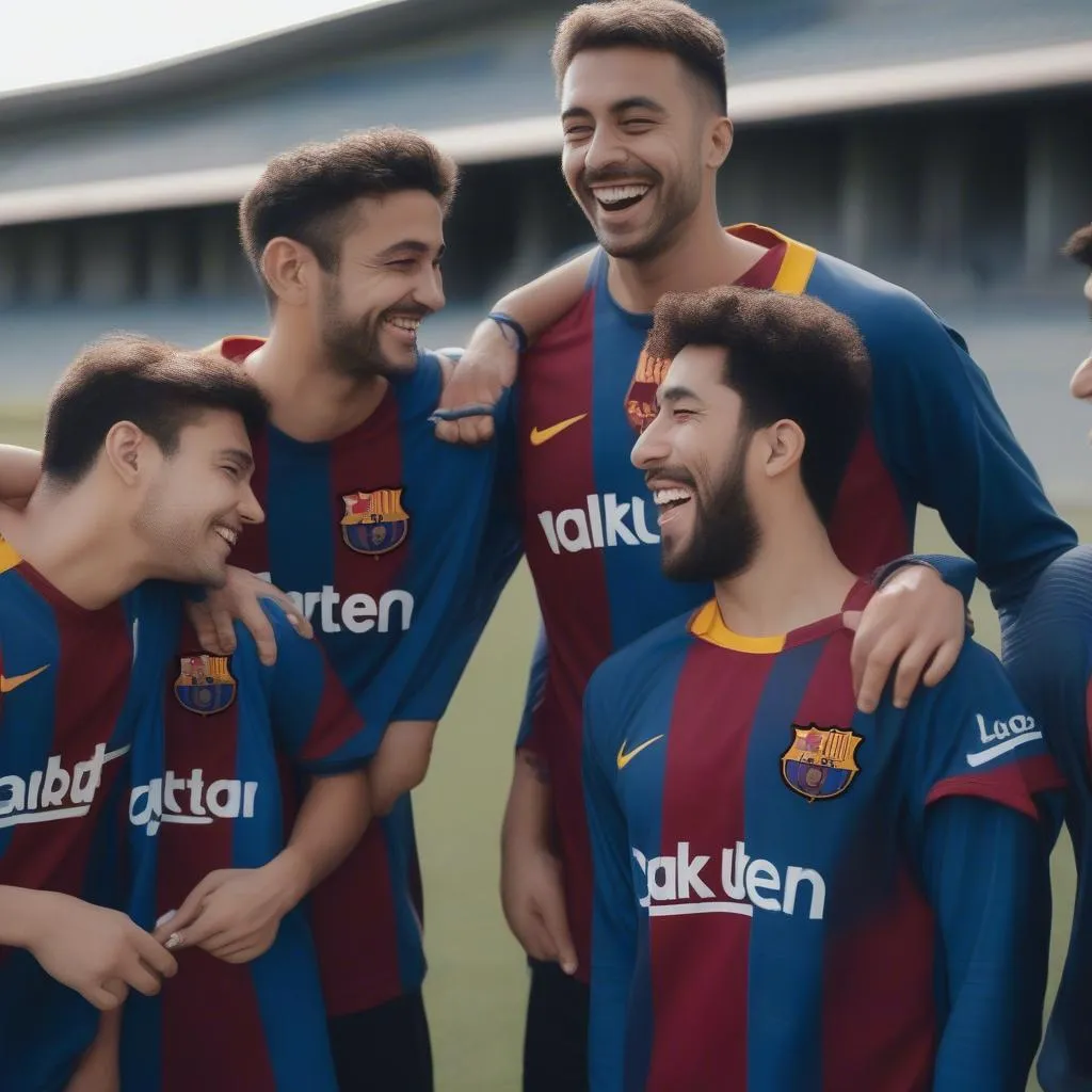 Áo tập Barca 2016 dành cho fan hâm mộ