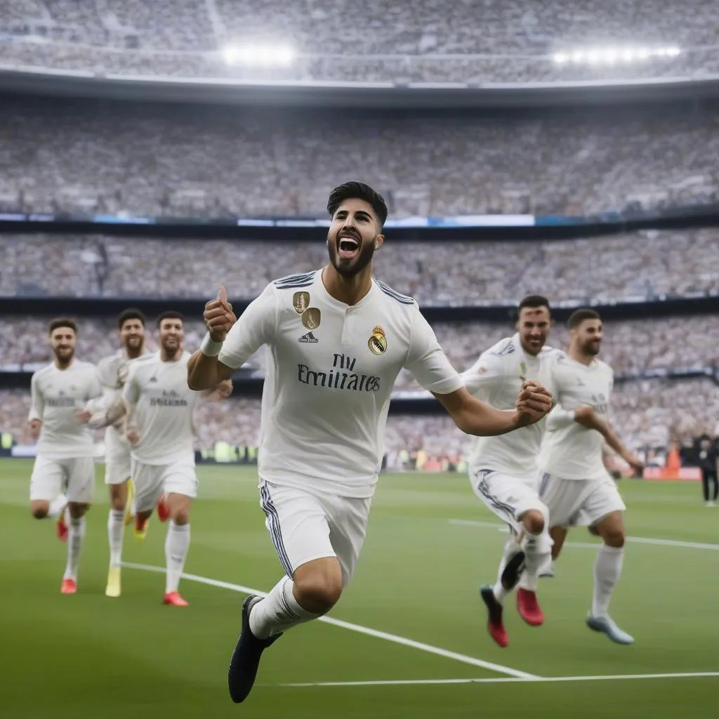 Asensio ghi bàn cho Real Madrid