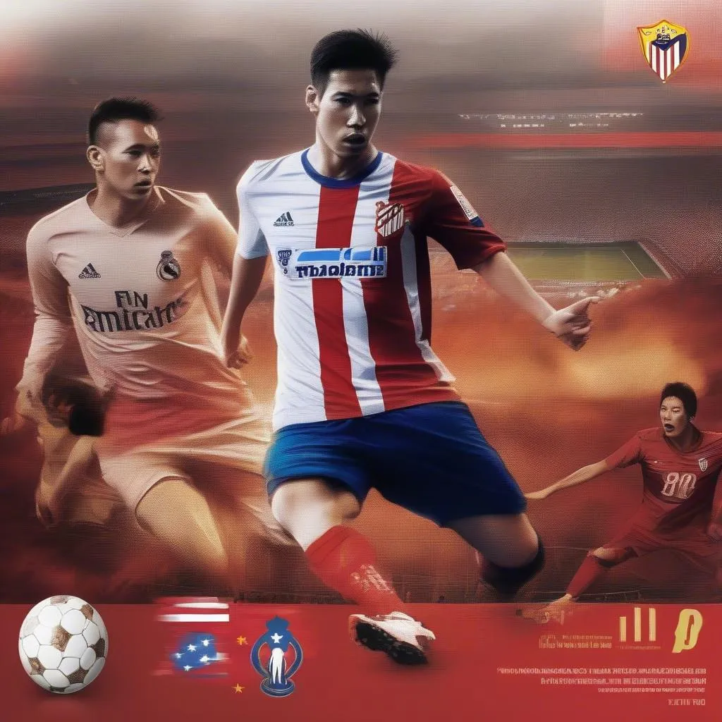 Atletico Madrid vs Real Madrid: Thương hiệu, địa danh, cầu thủ Việt Nam