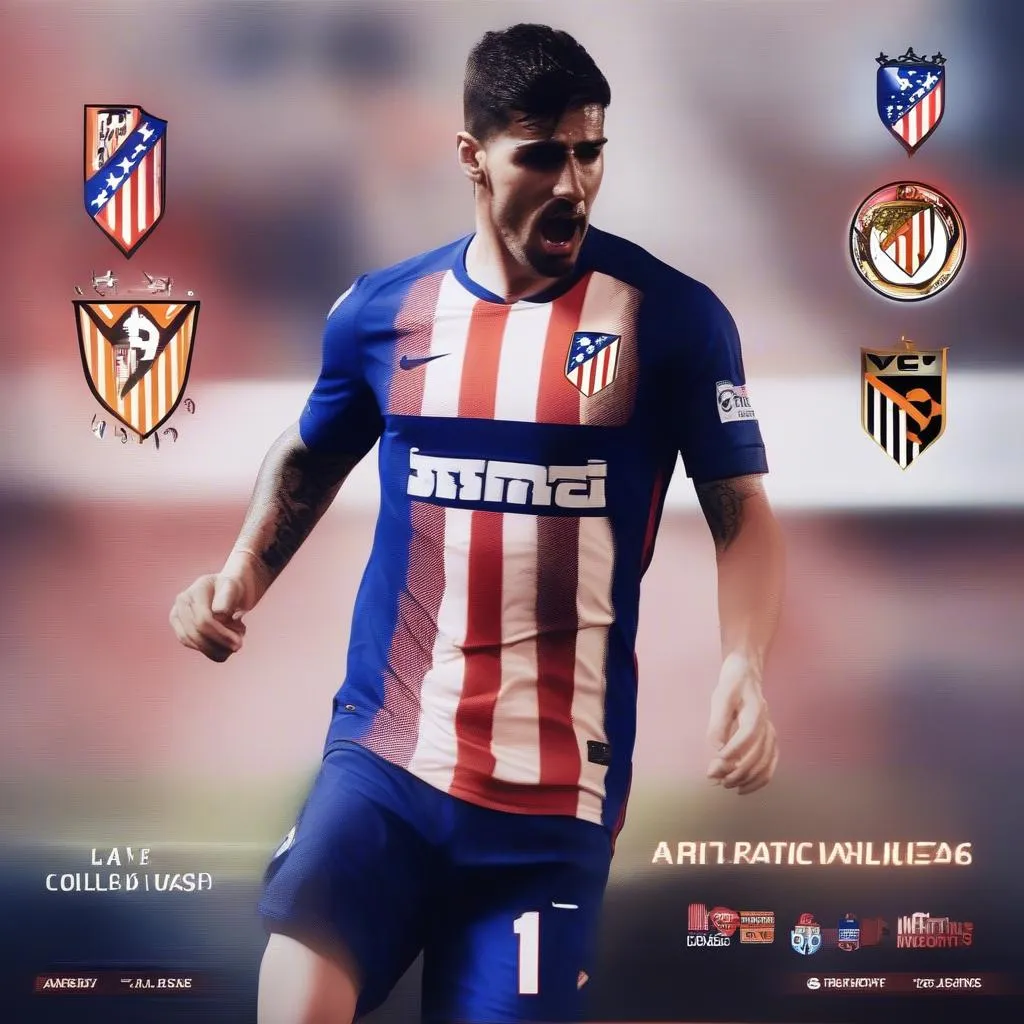 Atletico Madrid vs Valencia: Những pha bóng ấn tượng