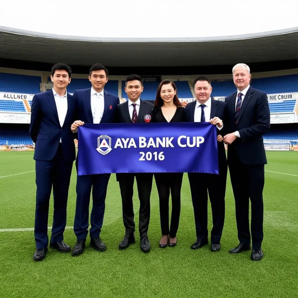 Cán bộ tổ chức Aya Bank Cup 2016