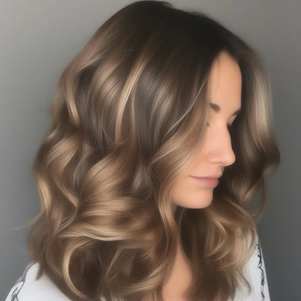 Kiểu tóc balayage