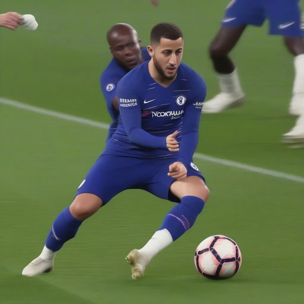 Bàn thắng đẹp mắt của Eden Hazard