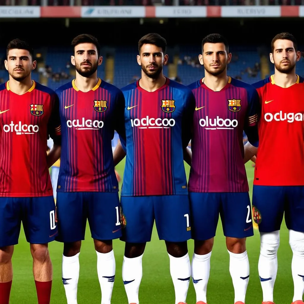 Đội hình Barca 2019