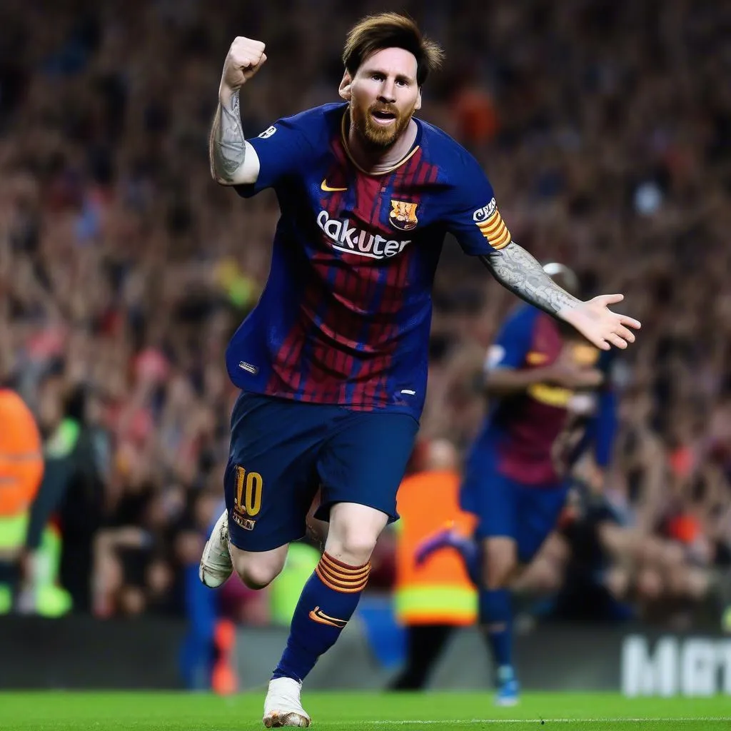 Messi ghi bàn ấn định chiến thắng cho Barca