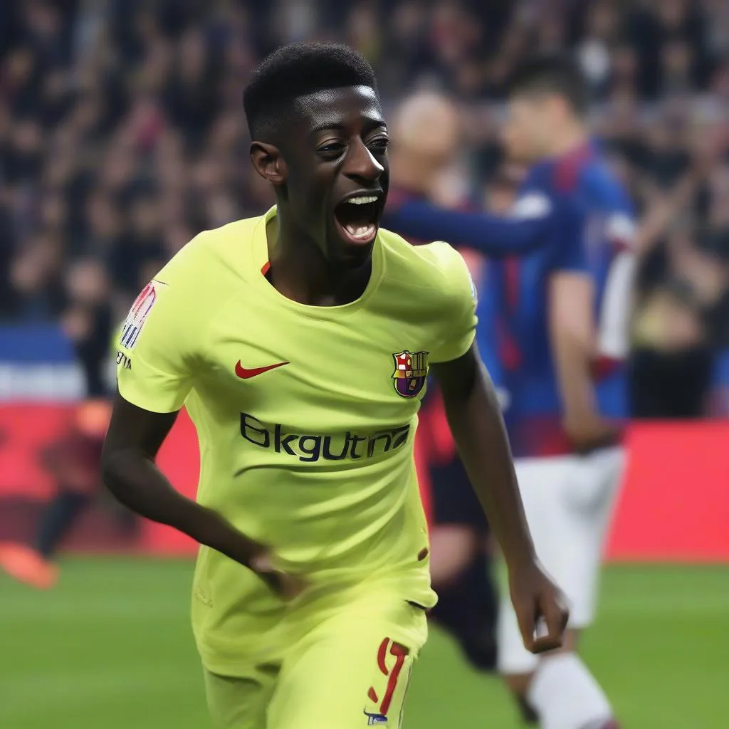 Dembele ghi bàn thứ 2 cho Barca