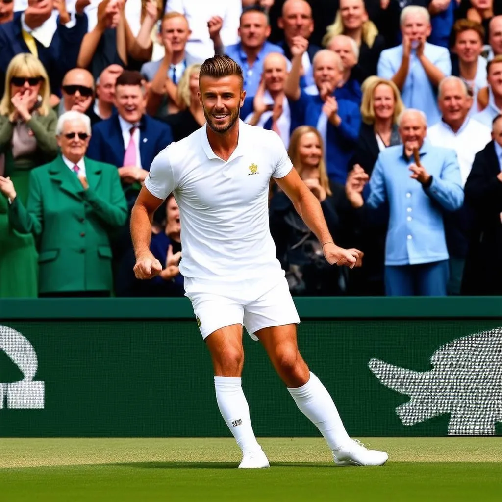 Beckham tham gia Wimbledon 2019