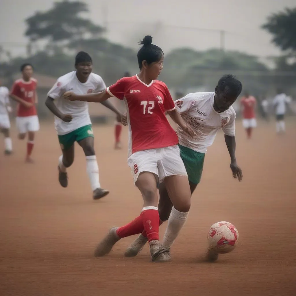 Beokaka and Sao Mai - Two Fierce Rivals on the Football Field