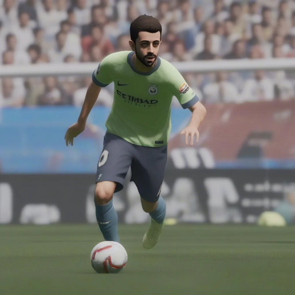 Bernardo Silva FO4 chuyền bóng