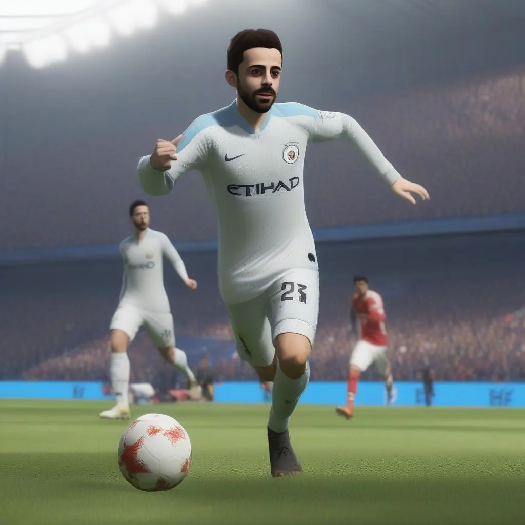 Bernardo Silva FO4 sút bóng