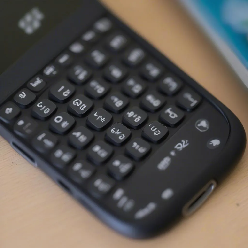 BlackBerry Q20 với bàn phím QWERTY vật lý