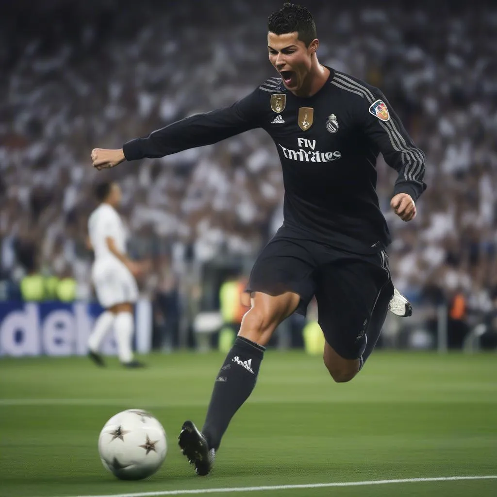 Bóng Adidas Champion League: Cristiano Ronaldo và Real Madrid