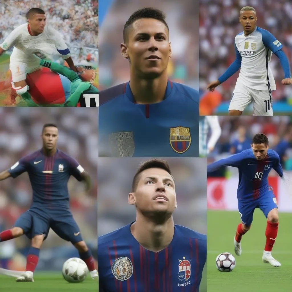 Những Ngôi Sao Tỏa Sáng Bóng Đá Châu Âu 2018 - Ronaldo, Messi, Neymar, Mbappe, Hazard