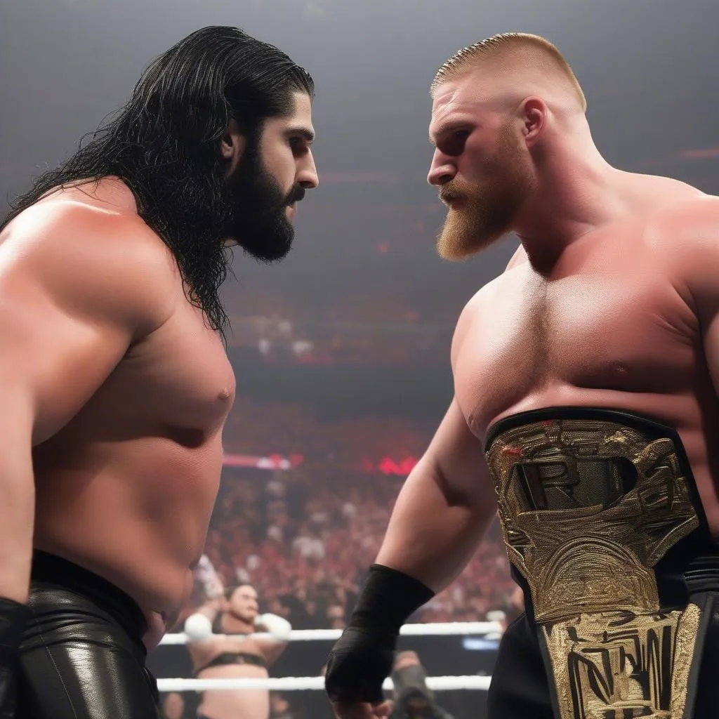 Brock Lesnar vs. Seth Rollins at Summerslam 2019