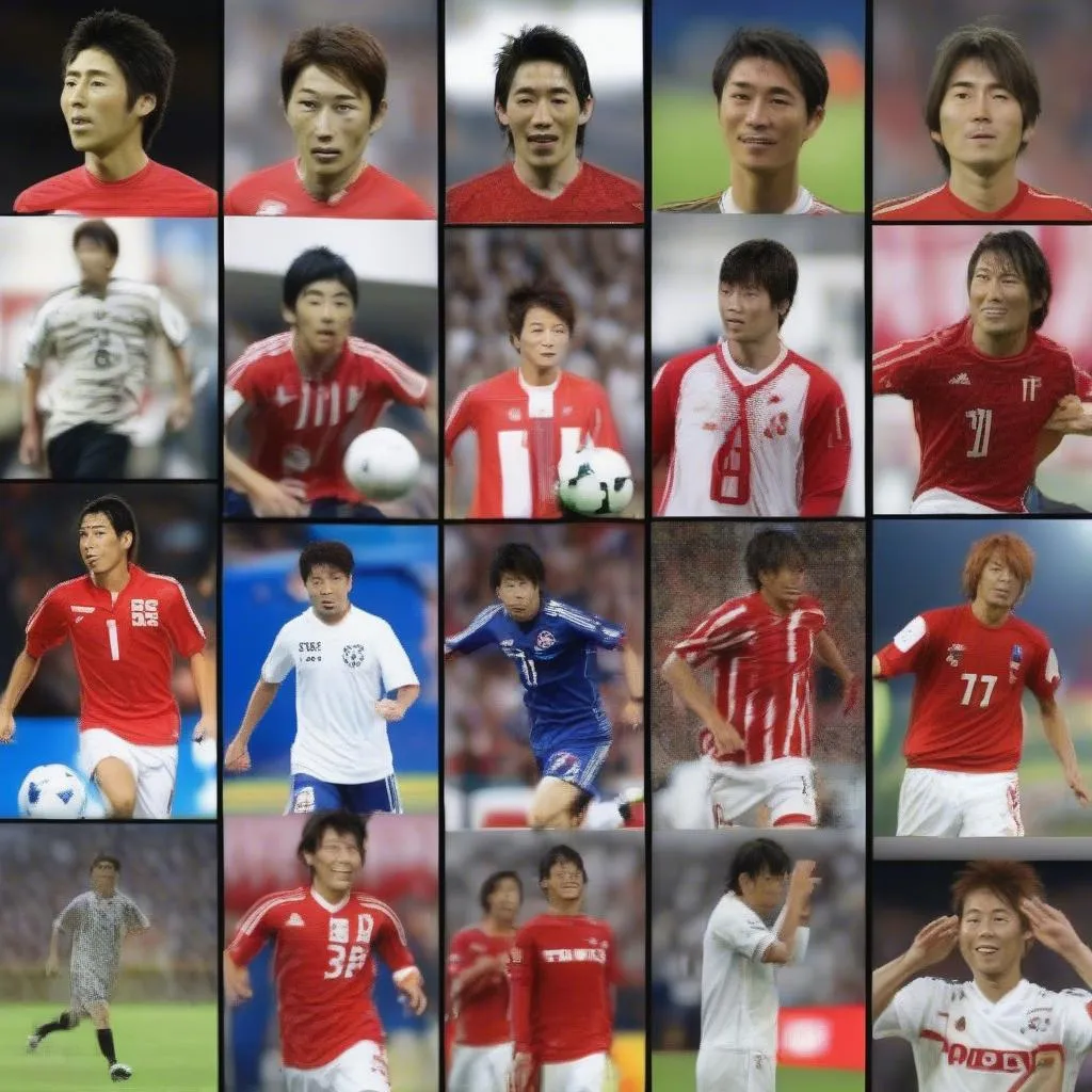 Các cầu thủ Nhật Bản thành công ở Châu Âu, như Kagawa Shinji, Honda Keisuke, và các cầu thủ khác