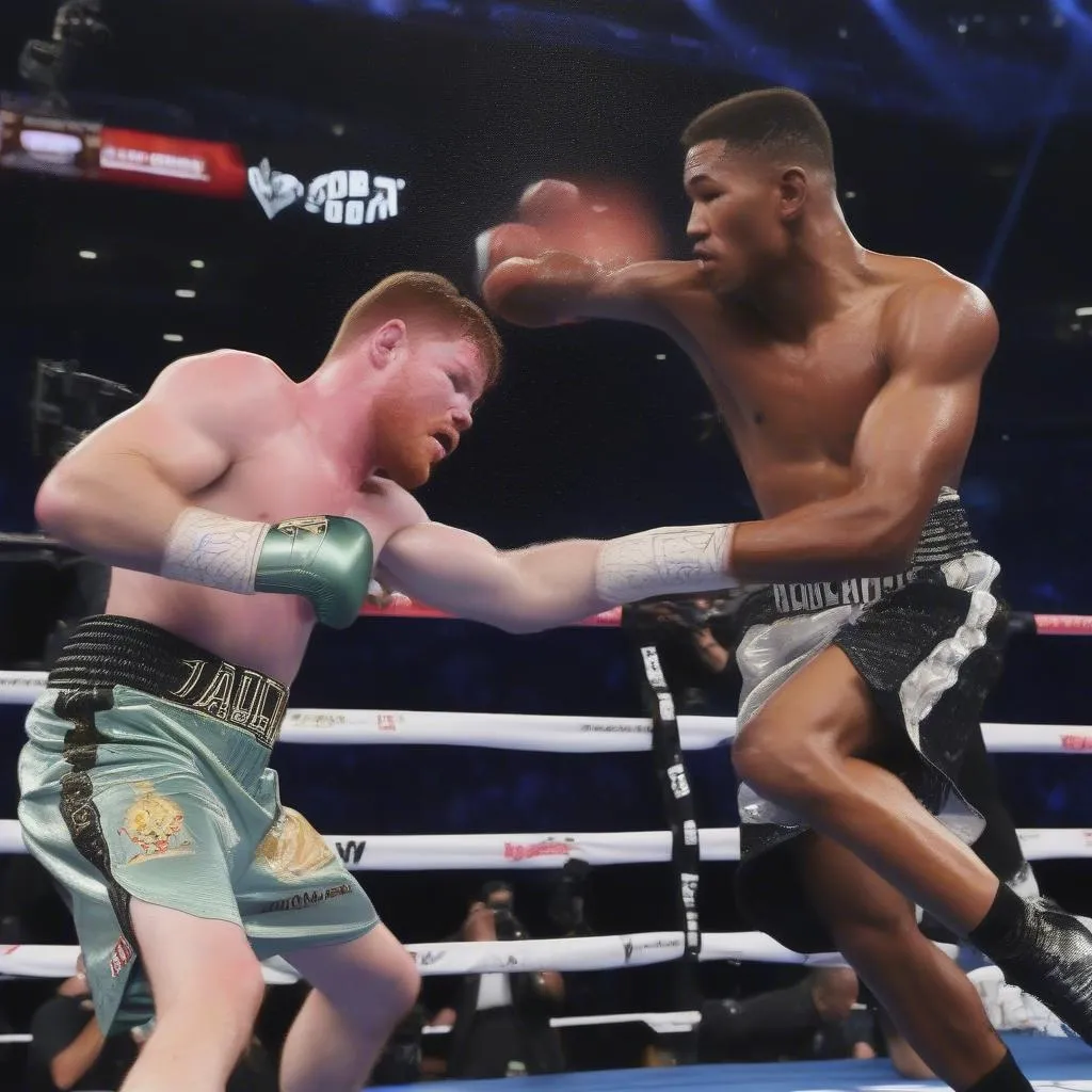 Canelo Alvarez vs Jacobs highlights