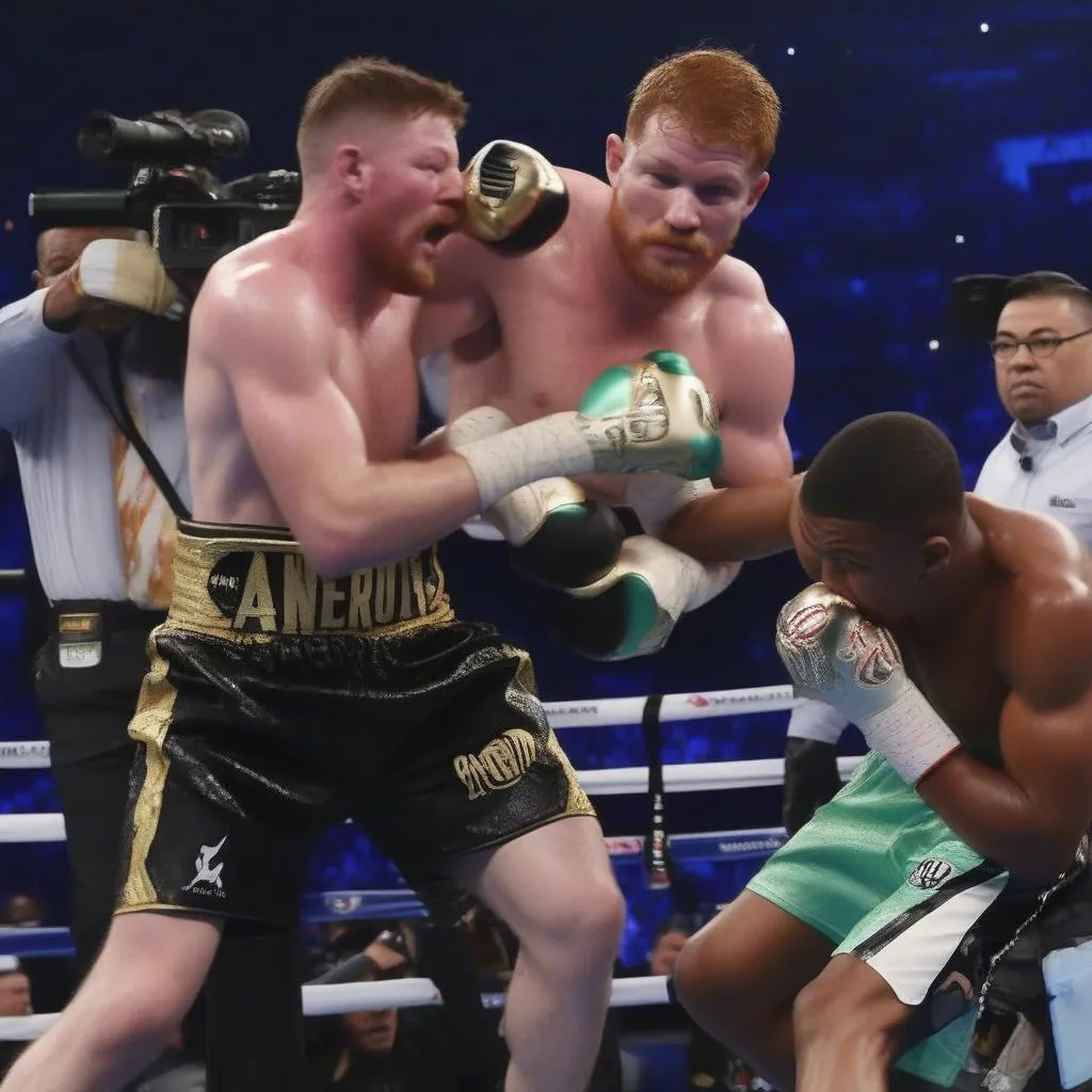 Canelo Alvarez vs Jacobs highlights