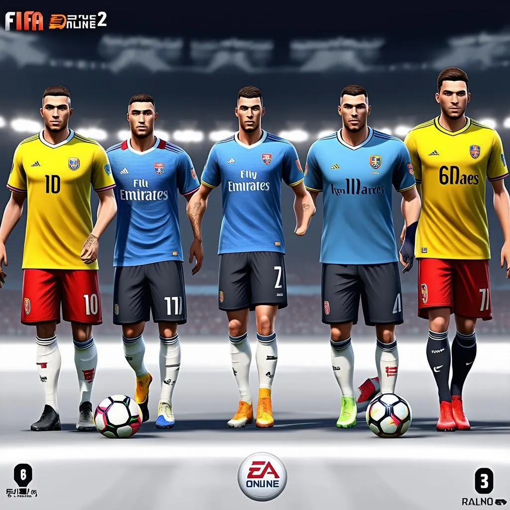 cầu thủ huyền thoại trong fifa online 2