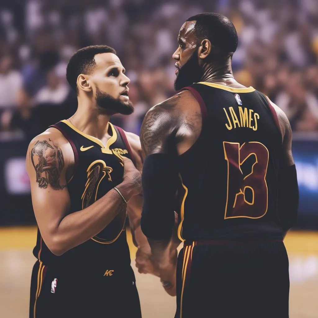 Cavs đối đầu Warriors