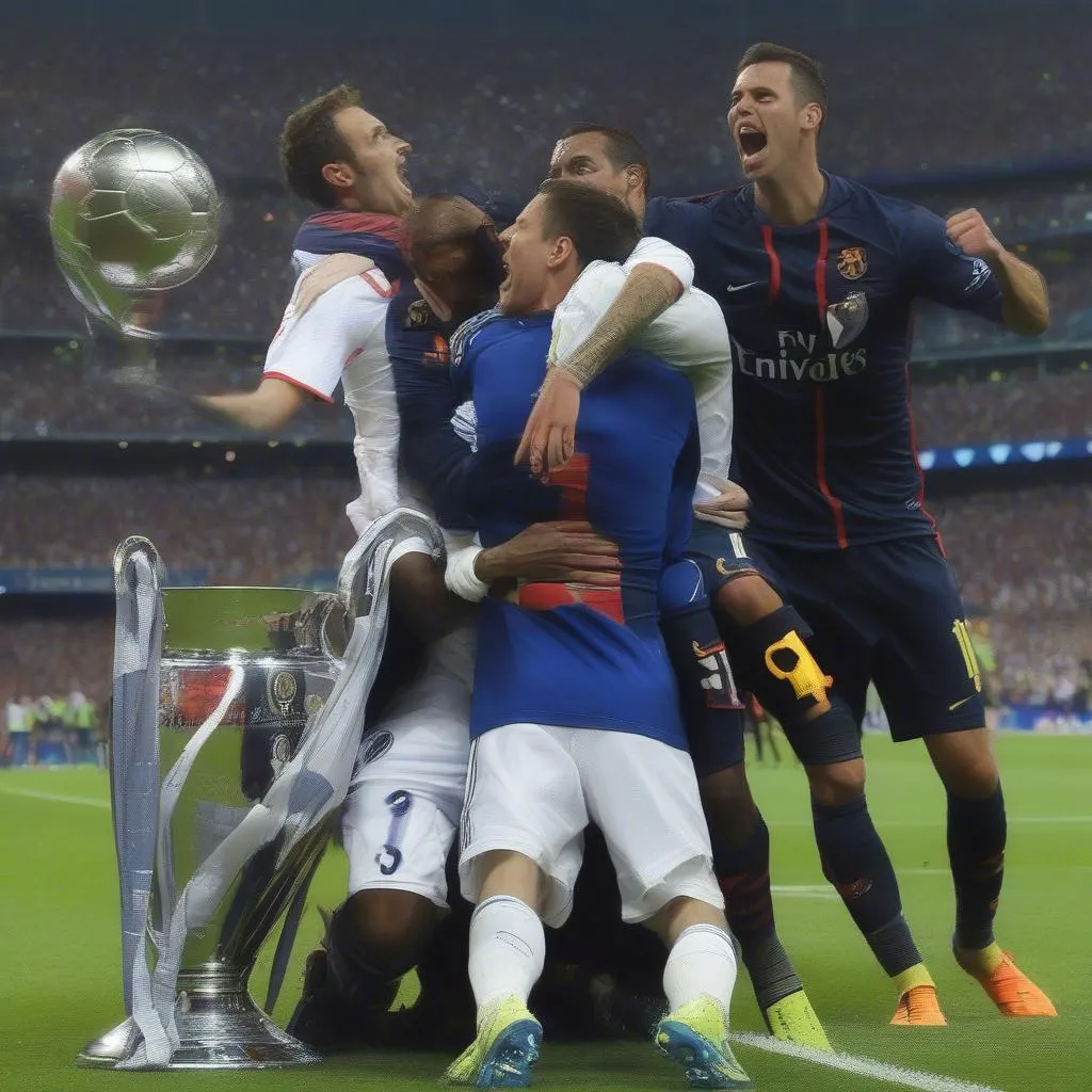 Highlights of the Champions League final 2014