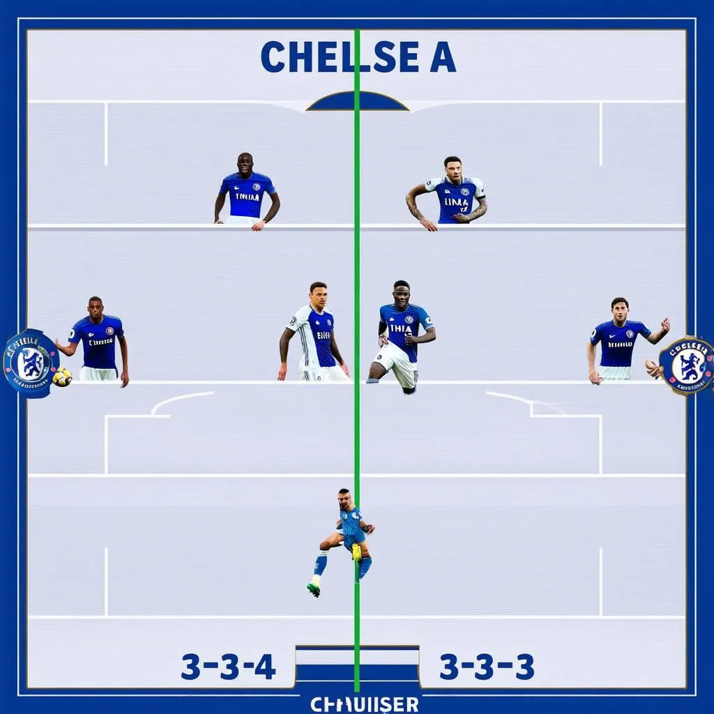 Sơ đồ Chelsea 2019