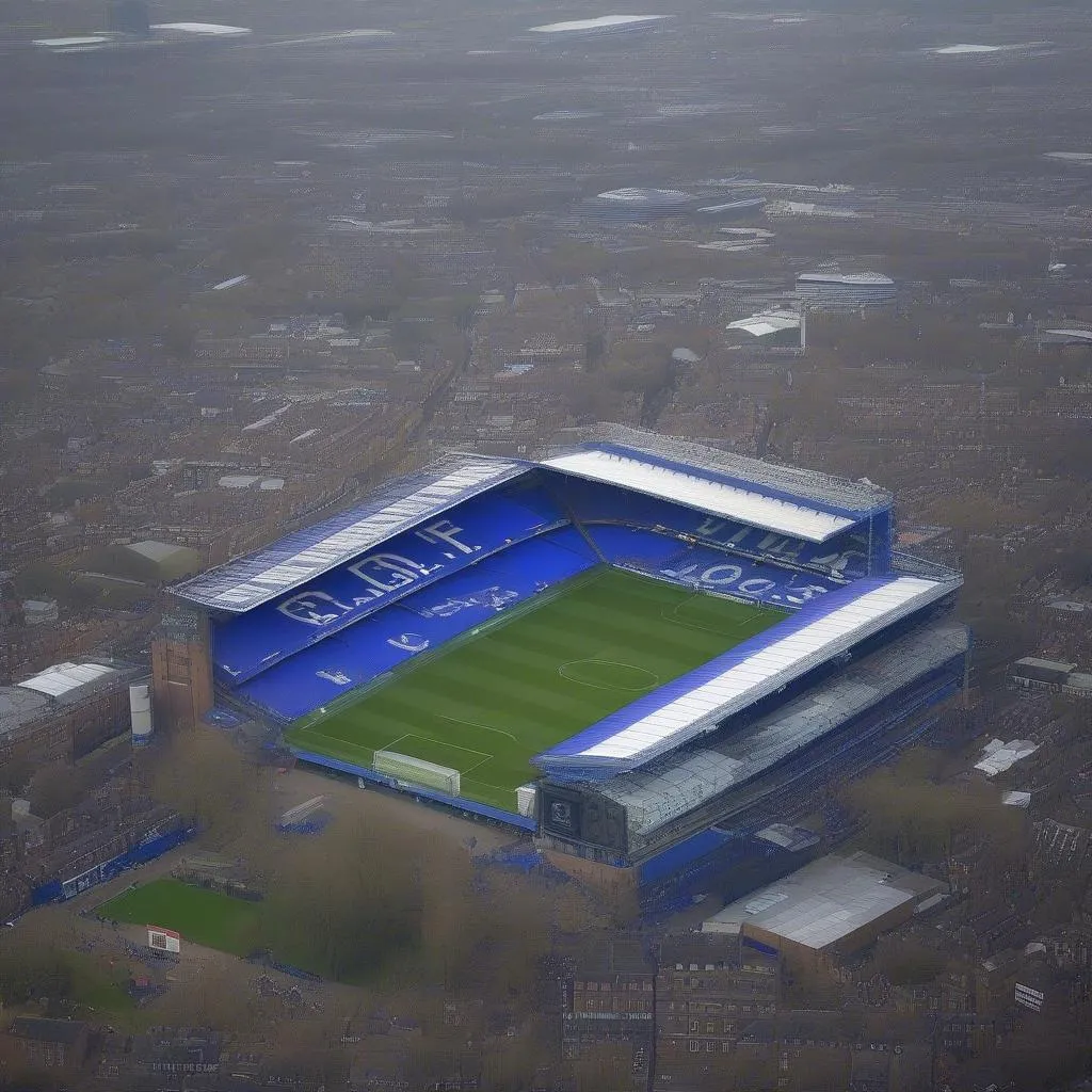 Stamford Bridge, the home of Chelsea