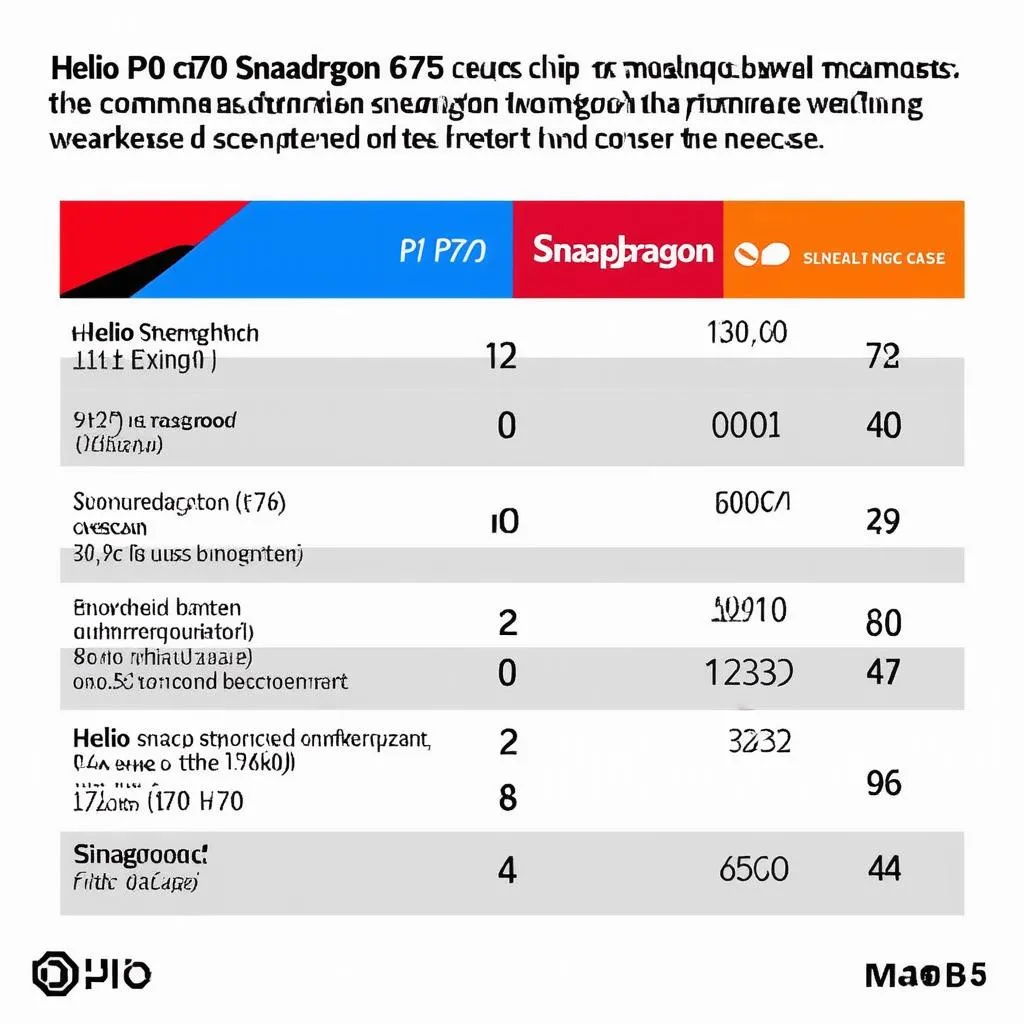 So sánh chip Helio P70 và Snapdragon 675