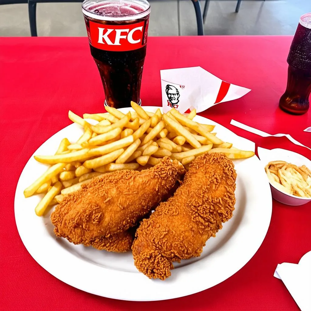 Combo gà rán KFC