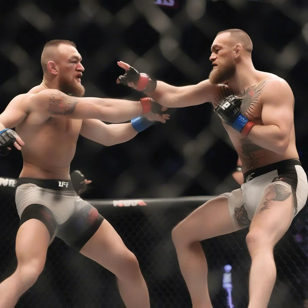 Conor McGregor vs Eddie Alvarez Fight Highlights