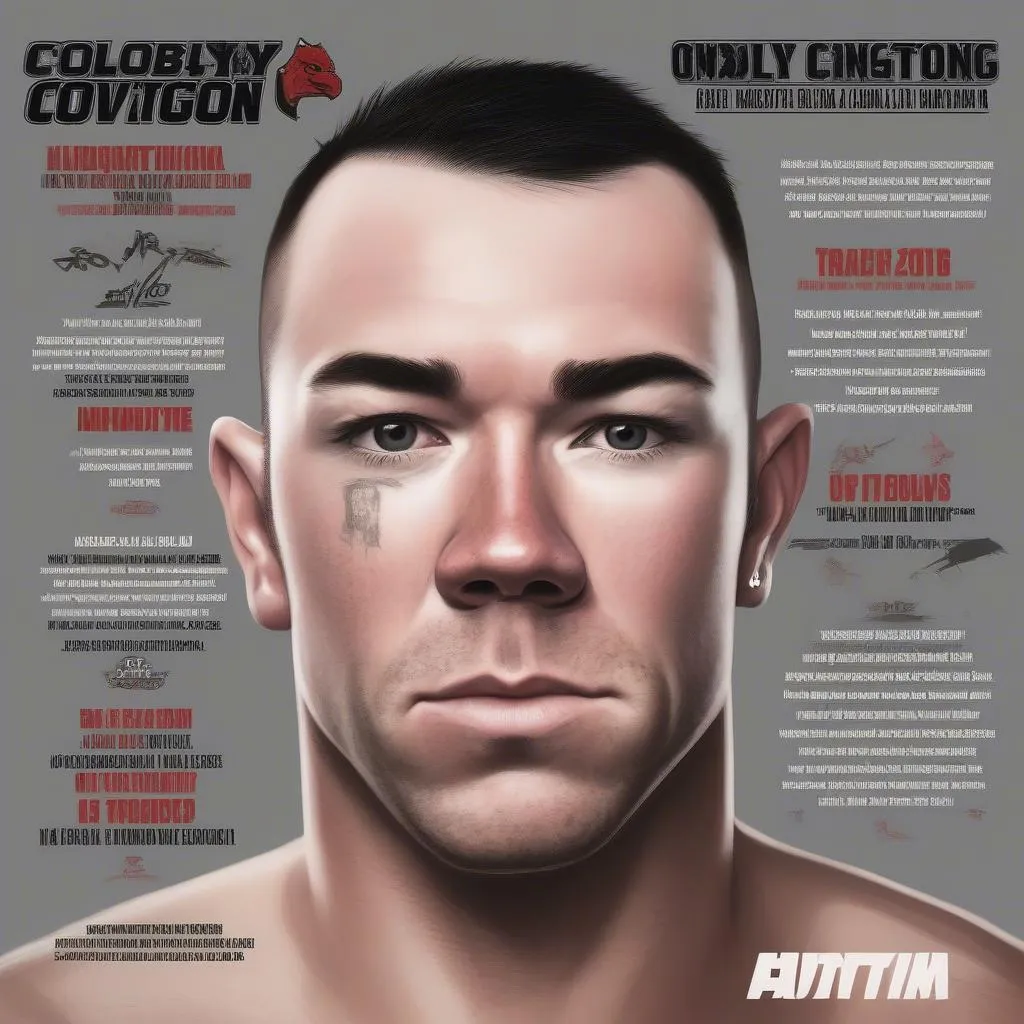 Phong cách khiêu khích của Colby Covington