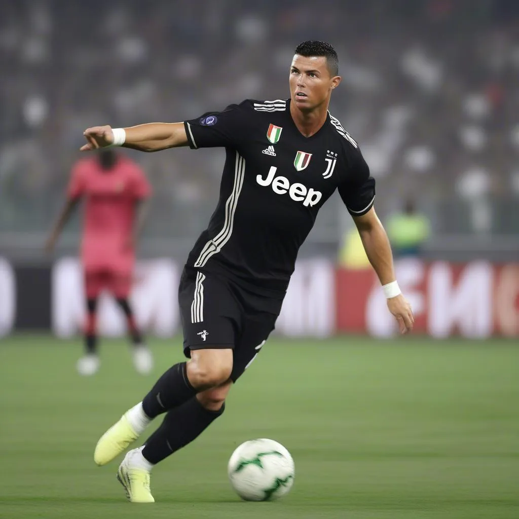 Ronaldo thi đấu cho Juventus