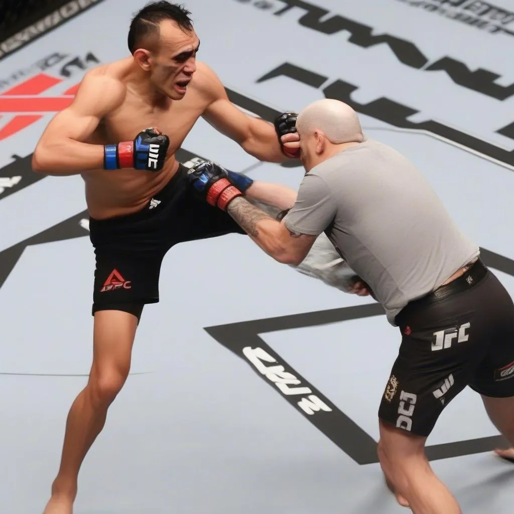 Tony Ferguson đá móc