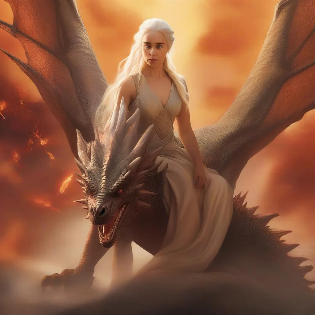 Daenerys Targaryen trong Cuộc Chiến Ngôi Vàng phần 7