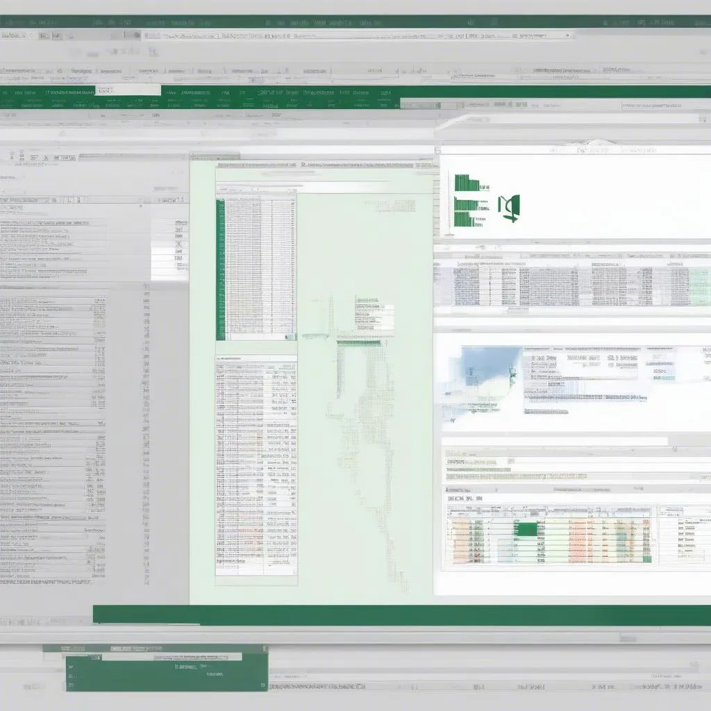 Con trỏ Excel bị mất tích