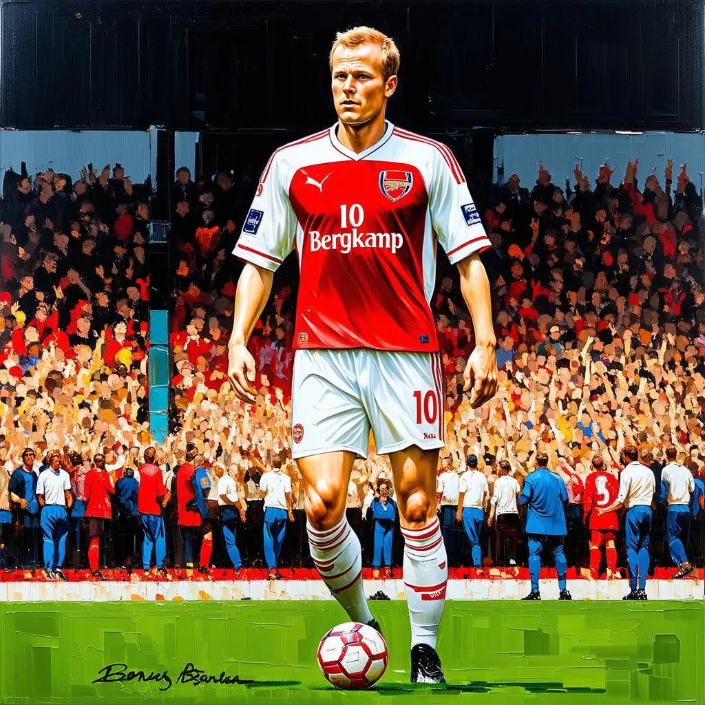 Dennis Bergkamp số 10 Arsenal